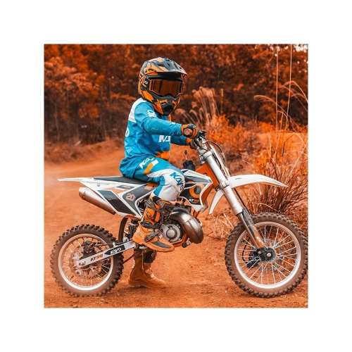 Dirtbike Minicross KT50 2-Takt 14/12" Kickstart Stahlversion V3987_807