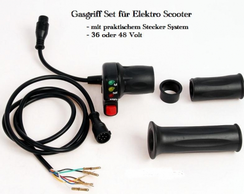 Gasgriff Set Scooter 48V