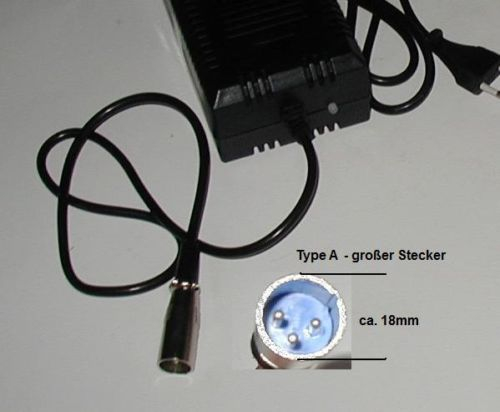 Ladegerät 36V großer Stecker