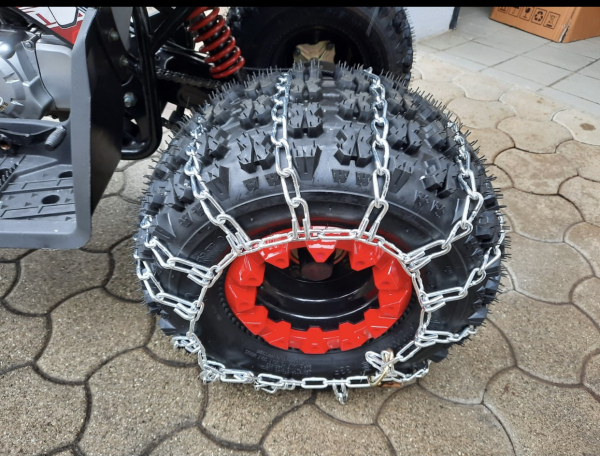 Schneekette für ATV 18x9,5-8